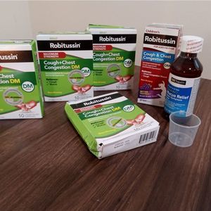 Six new cough and chest congestion medication Robitussin
